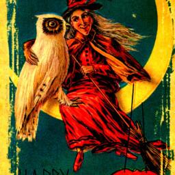 Wall Decals, Halloween Vintage Halloween, Vintage, Wall, Art - thumbnail 2