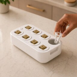 Modern Self-Watering Grow Tray - Indoor Herb & Lettuce Starter - Canopy Gardens - thumbnail 2