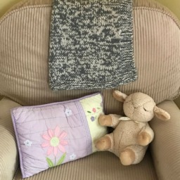 Chunky Knit Baby Blanket Pattern Easy Worsted Yarn - PDF Pattern - thumbnail 2