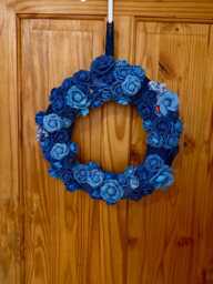 Levi's Denim Christmas Wreath