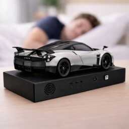 Pagani Huayra Alarm Clock - Realistic Engine Sound, Working Headlights, Handmade, Car Enthusiast Gift, Steam Effec - thumbnail 2