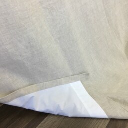 Add White Lining To Linen Curtains , White Liner - Purchase With The Curtains, Not Sold Separately - thumbnail 2