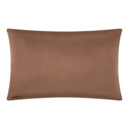 Brown Decorative Pillow Cover With Fur & Crystal Stone Strips.brown Pillow, Fur Pillow, Housewarming Gifts, Gifts For Her, Throw - thumbnail 2