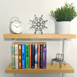 Geometric Ship Wheel - Wall Art Hanging Decoration Home Decor Black Printinghive - thumbnail 2
