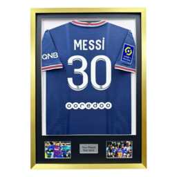 Diy Football Shirt Frame Black Mount, Photo & Plaque Display - 36x26 - thumbnail 2