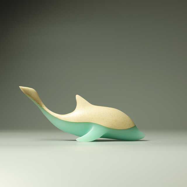 Duo Dolphin Sculpture - 6 - image 1