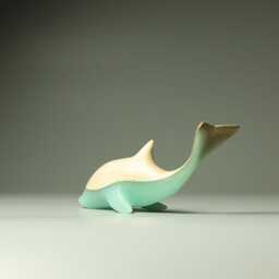 Duo Dolphin Sculpture - 6 - thumbnail 4