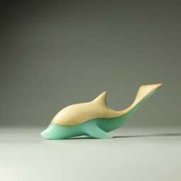 Duo Dolphin Sculpture - 6 - thumbnail 3