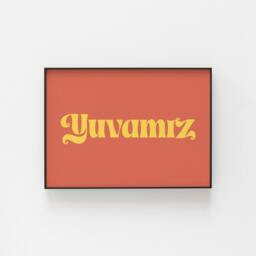 Yuvam??z Print, Turkish Prints, Bold Wall Art, Turkey Hello Poster, Inspired From Turkey, Large & Small Gift - thumbnail 2