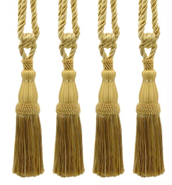 "D??copro Tassel Tieback, Length 8 1/2"" - 21.5cm, Spread 30" - image 1