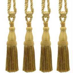 "D??copro Tassel Tieback, Length 8 1/2"" - 21.5cm, Spread 30" - thumbnail 2