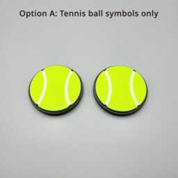 Replaceable Tennis Curtain Holdbacks/Tiebacks 3D Printed Plastic - Set Of Left & Right - thumbnail 3