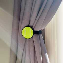 Replaceable Tennis Curtain Holdbacks/Tiebacks 3D Printed Plastic - Set Of Left & Right - thumbnail 2
