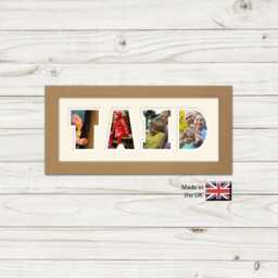 Taid Photo Frame Word Name Special Gift Father's Day 84-Bb By Photos in A Word - thumbnail 1