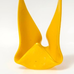 Fused Glass Votive, Candle Holder, Yellow Hostess Gift, Wedding - thumbnail 3