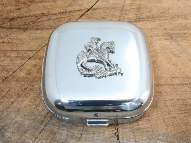 Patron Saint Days Flip Up Alarm Clock Portable Quartz Movement Patrick George David Birthday Gift Ac - image 1