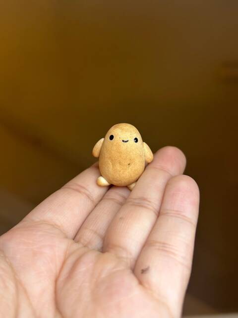 Miniature Pet Potato, Desk Buddy 1 Inch Tall - image 1