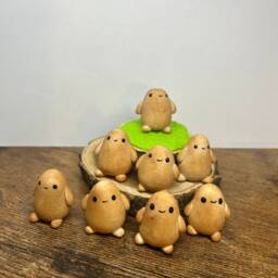 Miniature Pet Potato, Desk Buddy 1 Inch Tall - thumbnail 2