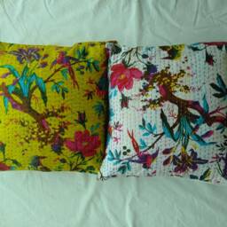 16x16 Cushion Cover Indian Handmade Pillowcases, Pillowshams, Pillow - thumbnail 4