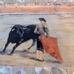 "Matador Ceramic Wall Art Tile, 8"" By 12" - thumbnail 3