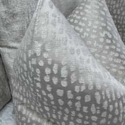 Luxurious Champagne Silver Bedding Set Including Designer Cushion Covers, Bed Runner Throw, Personalized Bolster /Lux Home Decor - thumbnail 3