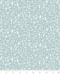 Liberty London Baby Crib Sheet Nautical Boat Fitted Sheet - thumbnail 2
