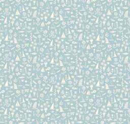 Liberty London Baby Crib Sheet Nautical Boat Fitted Sheet - thumbnail 1