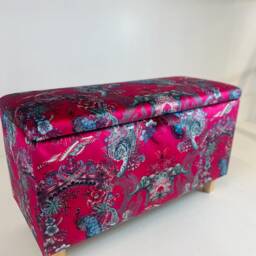 Ottoman in Becca Who Velvet Magic Of India - thumbnail 2