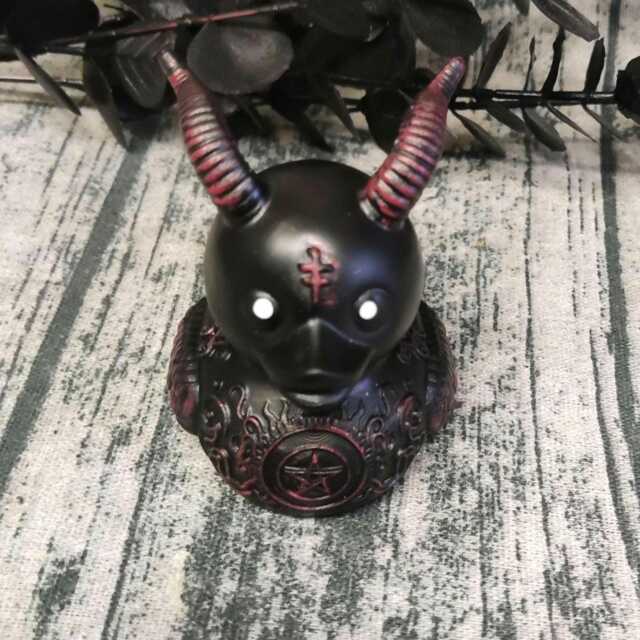 Duck - Punk Gothic Satan Resin Gift For Funky Him Or Her Christmas D??cor - image 1