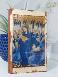 Wilton Diptych Wood Wall Art Renaissance Religious Painting - thumbnail 1