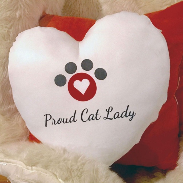 Proud Cat Lady Pillow - Lover Case Kitten And