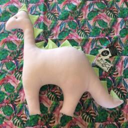 Handmade Dinosaur Neck Pillow With Blanket Scarf Bespoke Design, Charity Donation Included - thumbnail 3