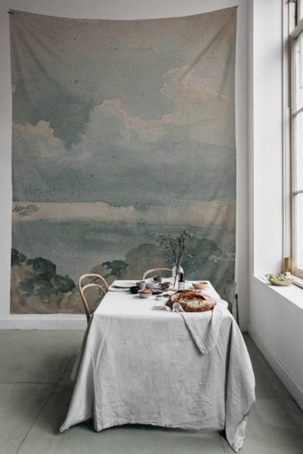 Classic Clouded - Wall Tapestry Tapestry Hangings Wanderlust Bohemian Home Decor Dorm T#25 - image 1
