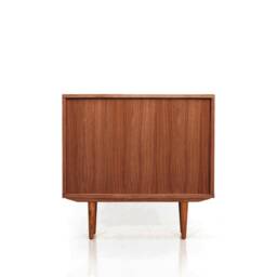 Bookcase, Bookshelf Made Of Oak Vaneer - Teak Colour Livlo T-R05 - thumbnail 4