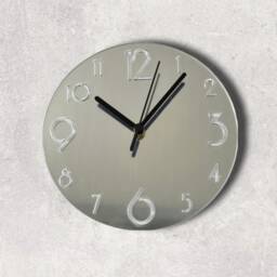 Contemporary Numbered Round Acrylic Clock - Many Colours - Bespoke Shapes & Sizes Made - thumbnail 2