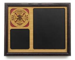 11x14 Firefighter Emt First Responder Picture Frame, Gift For Firefighter, Gift, Retirement Wood Collage Frame - thumbnail 1