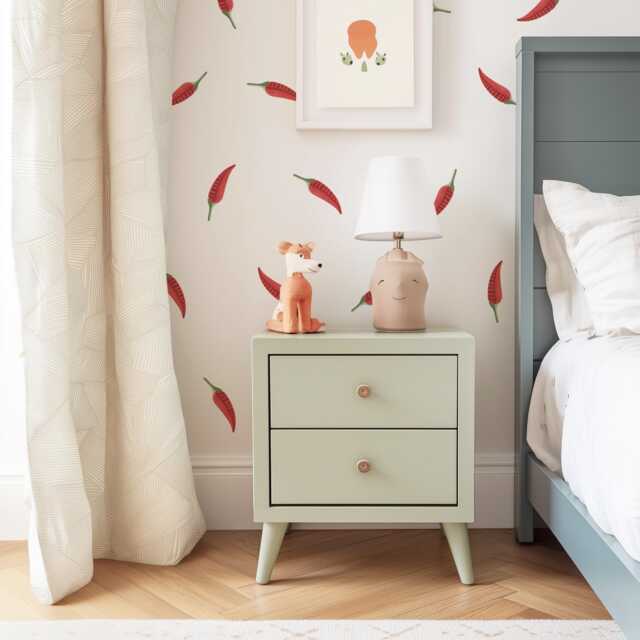 Chili Peppers - Peel-And-stick Wall Decals Mej - image 1