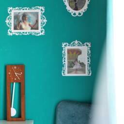 Modern Rococo Grey Photo Frame - Oval Baroque Picture - thumbnail 4