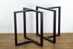 steel Dining Table Legs, Metal Trestles, Set Of 2, Diy