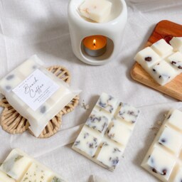 Gift Box Candle + Wax Melt Set. Affordable Birthday, Made in Cornwall. Thank You Teacher - thumbnail 4