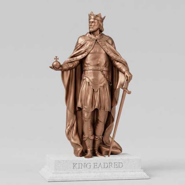 King Eadred Statue - House Of Wessex - image 1