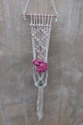 Macrame Plant Hanger 100% Cotton Hanging Planter, 35 Inch - thumbnail 1