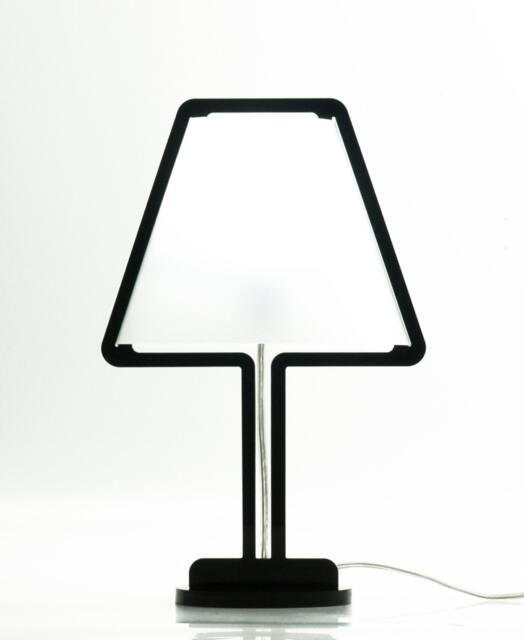 Recovered Acrylic Lamp // Sob Lampbed Handmade Minimalistic Home Furnitures Bedroom Accessories Modern Design - image 1