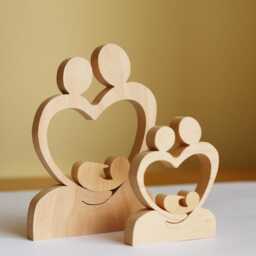 Baby Loss Memorial Sculpture. Embryo in Heart Ornament. Sympathy Gift For Mom. Miscarriage Keepsake Memory Of Pregnancy. Parents After - thumbnail 2