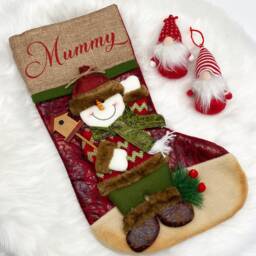 2026 Home Christmas Garter Names, Rustic Stockings, 3D Stockings, 3D Stockings, Monogrammed Socks - thumbnail 3