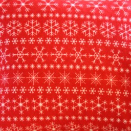 12x12 Flannel Snowflake Accent Pillow - thumbnail 2