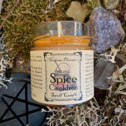 Spice Cauldron Seasonal Autumn Candle - thumbnail 2