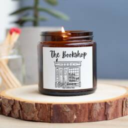 Bookshop Soy Candle - Literary Inspired Scented Gift For Book Lovers - thumbnail 1