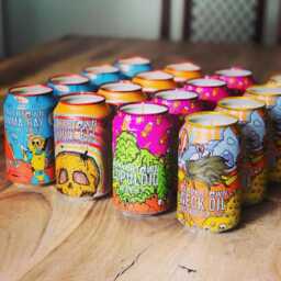Beavertown Beer Can Candle - Scented Soy Wax Neck Oil Gamma Ray Satellite Lunar Haze - thumbnail 3