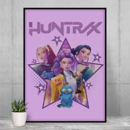 K-Pop Demon Hunters Poster, Wall Art, Art Home Decoration Posters, Gifts High Quality, Canvas Print - thumbnail 2